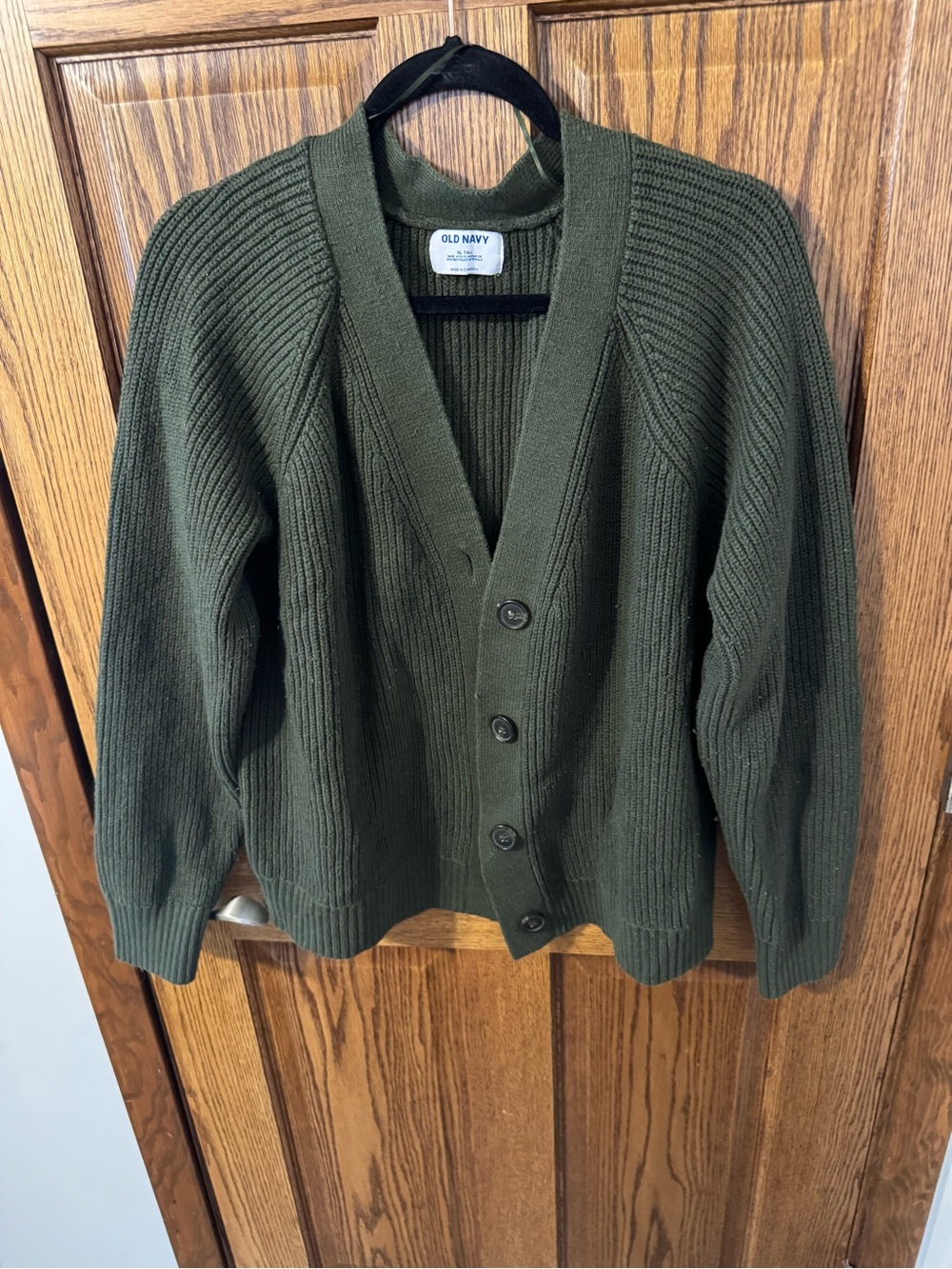 Green Cardigan (XL Tall)